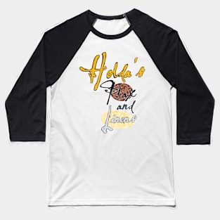 Holda’s Flax and Linens Baseball T-Shirt